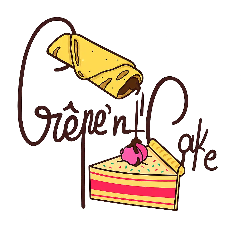 Crepe'n Cake Logo